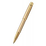 Ручка-роллер Parker IM Metal T223 Brushed Metal Gold GT